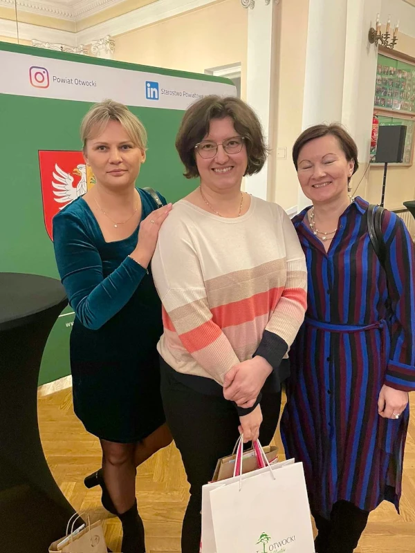 Uczestniczki gali „Żyj Zdrowo” w Otwocku.